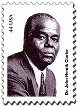 Dr. John Henrik Clarke Stamp Project